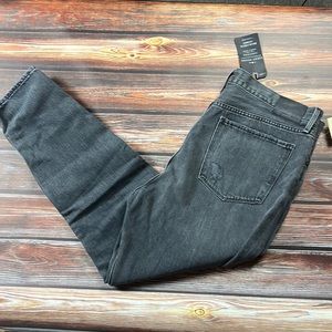 Lucky Brand.  New with Tags!  Bridgette Black Skinny Jeans.  Size 16/33.  Run sm